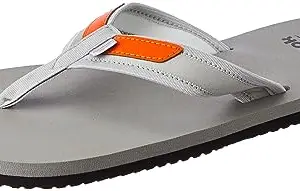 Reebok Mens Drift Slipper Flip LGH Solid Grey,Black,Pump Orange Sneaker - 8 UK (Gb9726)
