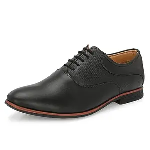 Centrino Black Formal Shoe for Mens 64056