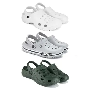Men?s Casual Slip-On Sandals ? Designs & Stylish Open-ToePCV-SAN-(3-COMBO)-3122-3016-3161-7