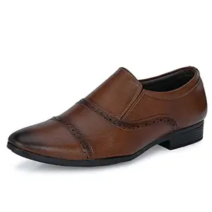 Centrino Tan Formal Shoe for Mens 2836-3