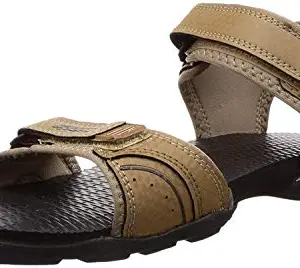 Sparx mens SS 708 | Latest, Daily Use, Stylish Floaters | Brown Sport Sandal - 8 UK (SS 708)