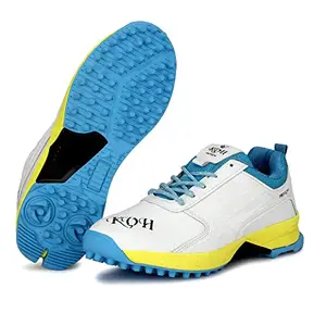 PRO KVH Cricket Shoes for Men: All-Round Performance with Rubber Spikes for Turf & Grass