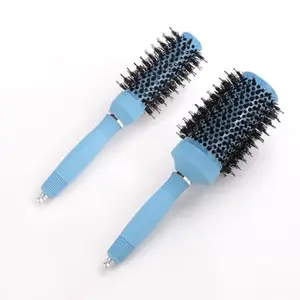 Kuber Industries Hair Brush | Bristles Brush | Hair Brush with Paddle | Sharp Hair Brush for Woman | Suitable For All Hair Types | TGX525..-TGX5232 | Ice Blue