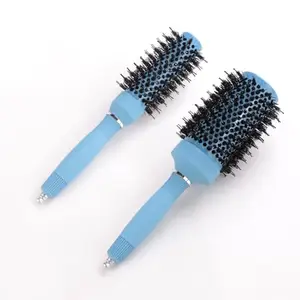 Homestic Hair Brush | Bristles Brush | Hair Brush with Paddle | Sharp Hair Brush for Woman | Suitable For All Hair Types | TGX525..-TGX5232 | Ice Blue