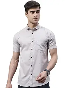Majestic Man Men's Cotton Slim Fit Shirt