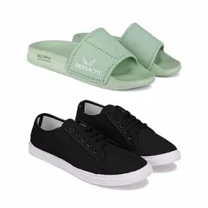 BERSACHE Stylish Wedge Sandal for Men-6044-3206 Multicolor