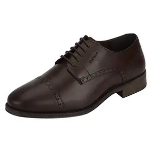 Red Tape Men's Brown Derby Shoes-9
