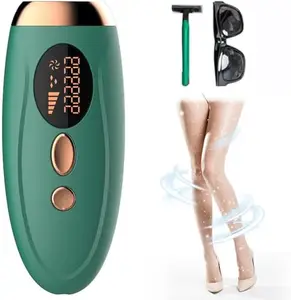 AWOKZA IPL Laser Hair Removal Machine For Women And Men Permanent Painless Laser For Whole Body Upgraded To 999,999 Flashes At-Home Hair Remover Device Portable Epilator (347)