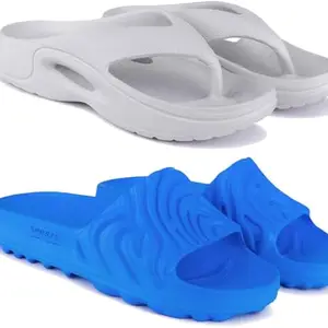 BERSACHE Soft Classic Casual with Regular wear Sandal for Men's || Multi Color-6057-6048