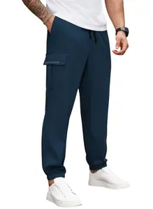 Visit the ENDEAVOUR WEAR Store ENDEAVOUR WEAR Men's Track Pants|Cargo Pants|Cargo Jogger Stretchable Sports Gym Running Pants |Casual Loungewear