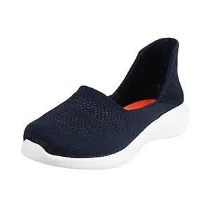 Mochi Womens Synthetic Blue Ballerinas (Size (4 UK (37 EU))