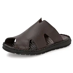 Centrino Men's Sandals | Stylish & Durable Footwear | Adjustable Straps & Secure Hook & Loop Closure | Premium Comfort & Quality (2871)