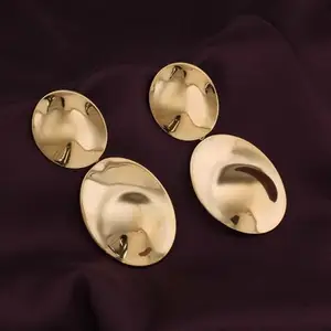 PALMONAS Chunky Dangle Earring for Women - Gift for Girls & Women | Waterproof & Anti-Tarnish Earrings