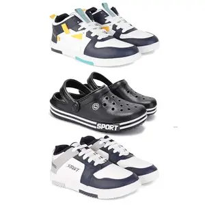 DRACKFOOT Men's Sports Shoes | Lightweight Stylish & Easy to Wear for Men'sGR-(3-Combo)-1074-3014-1075-9 Multicolor