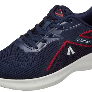 Aqualite Men MSD Shoes, N.Blue/Red, 10 UK/India