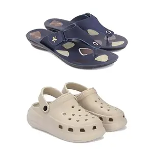 Women's Comfortable Sandal,Casual Lightweight Sandal for Everyday Wear | (COMBO-2)-1973-OO1-7-EURO-38