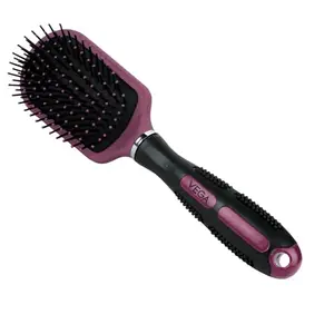 Vega Cushioned Hair Brush (India's No.1* Hair Brush Brand) For Men & Women, All Hair Types (E6-CB)