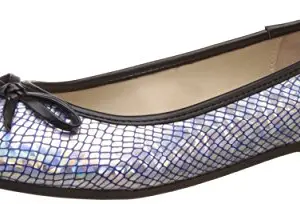 Bata Women's Catlyn Blue Ballet Flats - 5 UK/India (38 EU)(5519309)