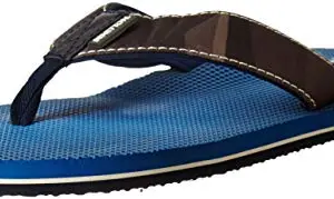 United Colors of Benetton Men's Blue Flip-Flops and House Slippers - 7 UK/India (41 EU) (16A8CFFPM567I)