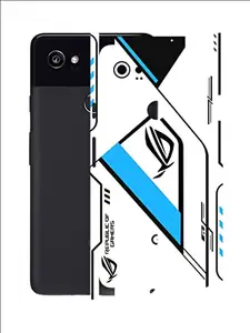 AtOdds - Google Pixel 2XL Mobile Back Skin Rear Screen Guard Protector Film Wrap (Coverage - Back+Camera+Sides) (Rog Blue)