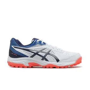 ASICS Mens GEL-COVER White/Blue Expanse Cricket Shoes - 6 UK (1111A251.100)