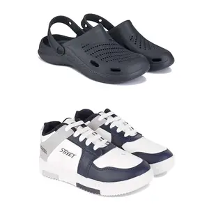 Men's Stylish Casual Shoes | Comfortable & Trendy Daily WearPremium Casual Shoes for MenGR-SPO-(2-Combo)-3146-1075-10 Multicolor