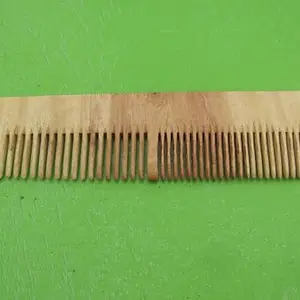 Generic Neem Wood Hair Comb, Traditional Handcrafted, Single Piece.வேப்ப மரத்தில் செய்த சீப்பு 1 மட்டும்