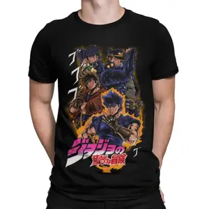 Project Amaterasu JoJo Bizarre Adventure T-Shirt (Medium) Black