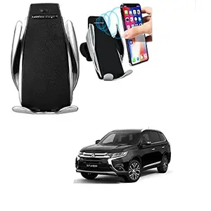 Kozdiko Car Wireless Car Charger with Infrared Sensor Smart Phone Holder Charger 10W Car Sensor Wireless for Mitsubishi Outlander