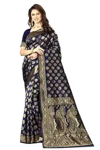 Shasmi Women's Banarasi Saree Pure Kanjivaram Silk Saree Soft new ladies 2026 Design Wear Pattu Sarees Latest Cotton Party Sari collections With Blouse Piece for Wedding sadi (PARI 72)