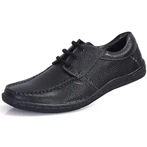 Burwood Men BWD 89 Black Leather Formal Shoes-6 UK/India (40EU) (BW