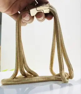 Multi layerd gold plated necklace