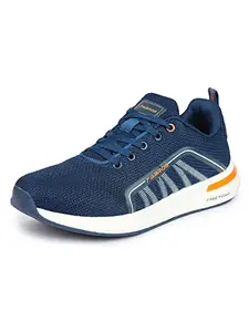 ABROS Men's Anthony ASSG1135O Sports Shoes -Teal/Orange_8UK