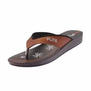 flite Women's Slippers PU Slippers (copper, 6)