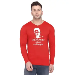 ALLEN BLACK Men's Round Neck T-Shirt Comfortable & Stylish Men's T-Shirt Idea for Gym, Sports, Casual Outings, or Lounge Wear - Large$7561 Navy Blue