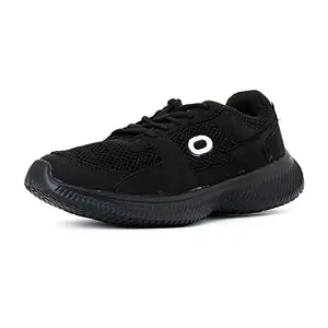 Khadim's Pro Black Running Sports Shoes for Men - Size 9