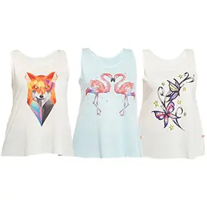 Mack JONNEY Multicolor Cotton Tank Tops Women(Pack of 3) (LT_8_C_7_G_11_C_03-XL)