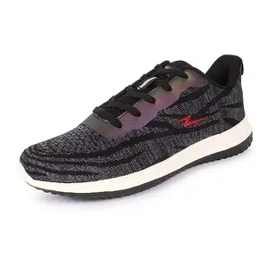 ATHCO Men's Ontario Black Running Shoes_6 UK (ATHST-17)