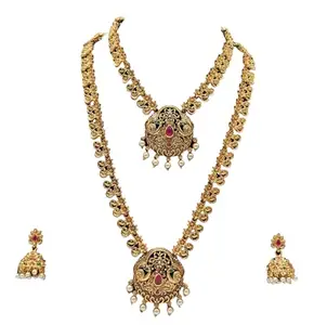 shyam art jewellery multiclor alloy necklace 362