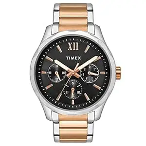 TIMEX Empera Analog Watch for Men with Round Dial & Water Resistant Man's Wrist Watches