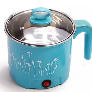 Sevia Electric Hot Pot, 1.5L Electric Cooker, Multi-Functional Mini Pot for Noodles, Soup, Porridge, Dumplings, Eggs, Pasta