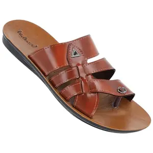 WALKAROO BX2624 Mens Casual Wear and Regular use Sandals - Brown Tan