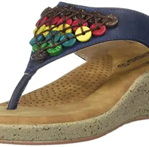 Sole Head Women's 237 Blue Fashion Sandals-4 UK (37 EU) (237BLUE37)