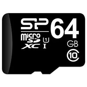 Silicon Power Elite 64GB microSDXC UHS-1 Flash Memory Card (SP064GBSTXBU1V10-SP) price in India.
