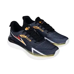 Lancer Mens RAMBO-188BLK-MST Black Running Shoe