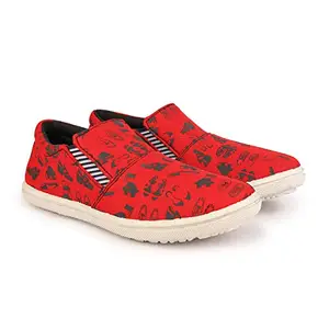 KANEGGYE Casual Shoe for Men Red