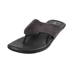 Mochi Mens Synthetic Black Slippers (Size (10 UK (44 EU))