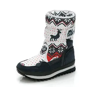 Little Surprise Box UNWRAP A HAPPY STORY Little Surprise Box Women Snow Boots Rudolf Reindeer - Euro 36
