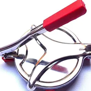 QUALIQ DME Sales Heavy Quality Iron Puri Maker,Manual Stainless Steel Chapati Press, Chapati Maker Roti Maker