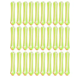 SIYAA 12pcs Hair Perm Rods Set, Plastic Cold Wave Rods, Short Curlers, Hair Curling Roller, Hairdressing Styling Tool